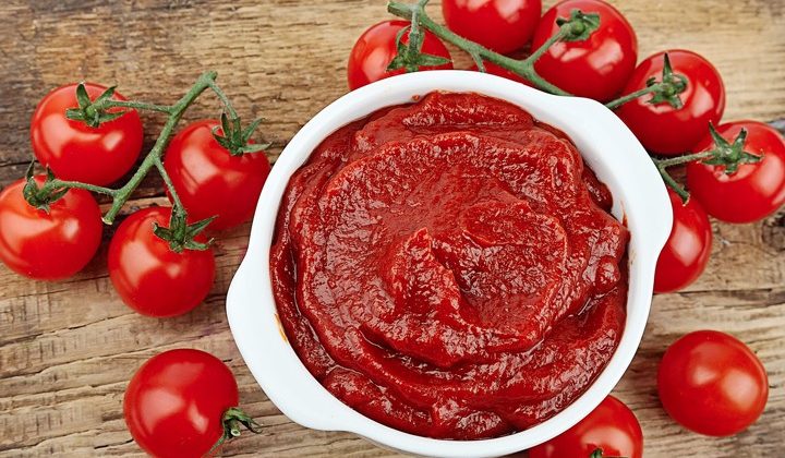 Ligne traitement de tomates